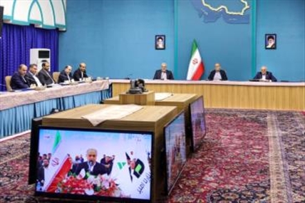 افتتاح نیروگاه خورشیدی 12 مگاواتی آخولا با حضور برخط رئیس جمهور