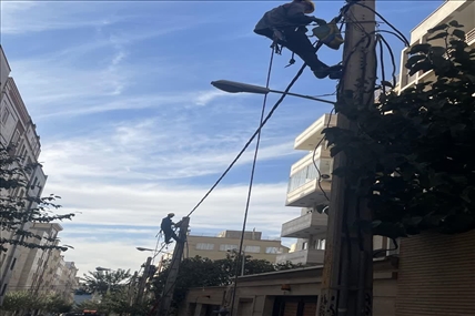 پیشرفت ۸۲ درصدی طرح کابل خودنگهدار در تبریز؛ ۱۰۳۰ کیلومتر شبکه فشار ضعیف بهینه شد