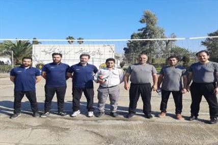 تیم والیبال حراست توزیع برق تبریز نایب‌قهرمان مسابقات صنعت آب و برق شد