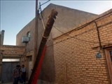 رفع کانون خطر در شبکه برق ممقان